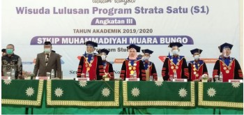 STKIP Muhammadiyah Muara Bungo Sukses Gelar Wisuda 154 Lulusan Sarjana
