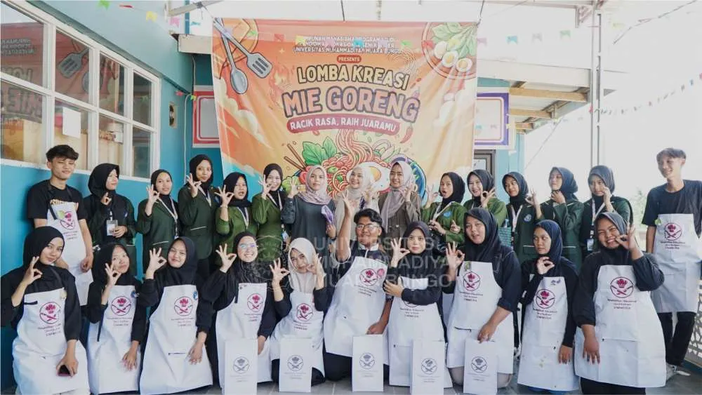 Dari Mie Menjadi Karya, HIMA PVSK UMMUBA Gelar Lomba Kreasi Mie Goreng